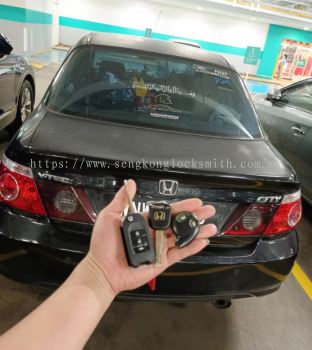 duplicate Honda car remote control with key 