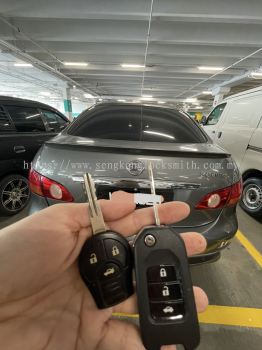 duplicate Nissan car remote control with key 