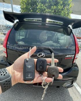 Professional Duplicate Perodua Car Remote Control and Keys