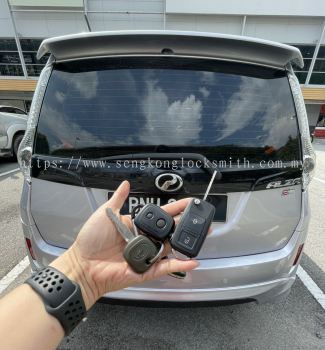 Professional Duplicate Perodua Car Remote Control and Keys