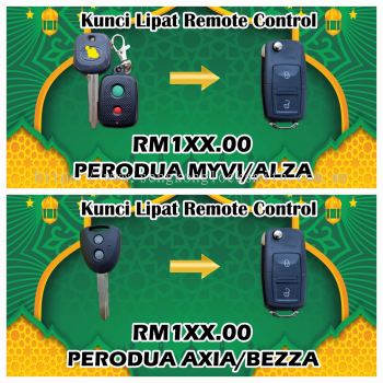 Ramadan Promotion kunci lipat remote kereta 