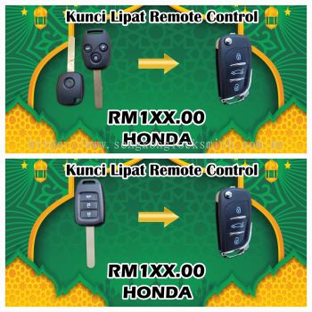 Ramadan Promotion kunci lipat remote kereta 