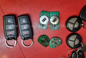 baiki kereta Toyota Vios ncp93 remote kereta 