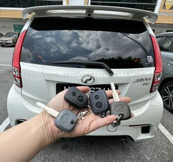 perodua Myvi car key remote control 