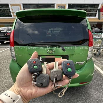 perodua Myvi car key remote control 