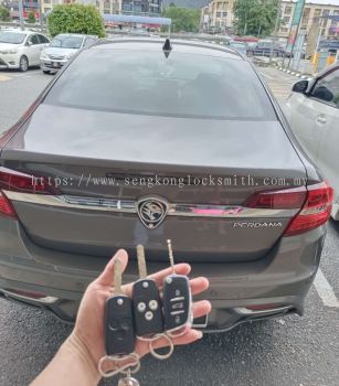 Proton Perdana car Flip key remote control 