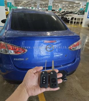 Mazda 2 car Flip key remote control 