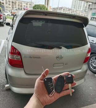 nissan grand Livina flip key remote control 