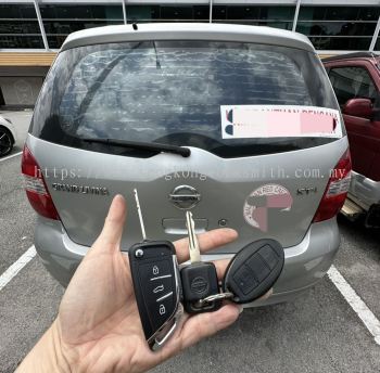 nissan grand Livina flip key remote control 