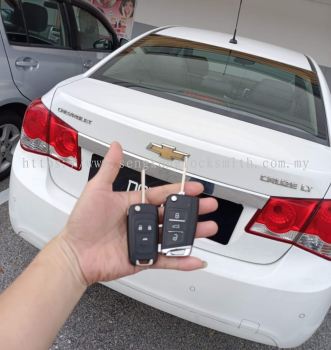 Chevrolet Cruze flip key remote control 