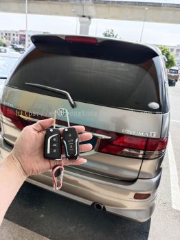 Toyota Estima car flip key remote control 