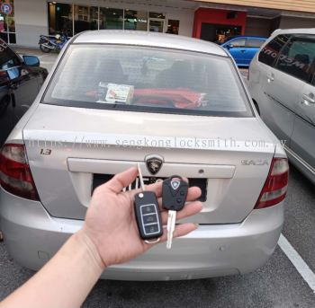 Proton Saga flip key car remote control