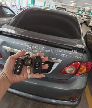 Toyota Altis flip key car remote control