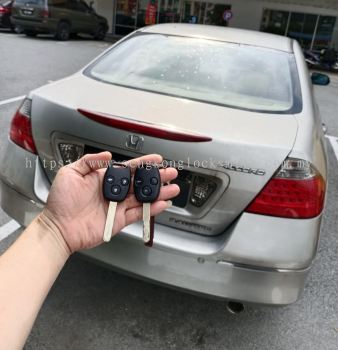 Honda accord car key with remote control 