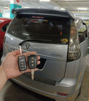 Proton Exora car Flip key remote control