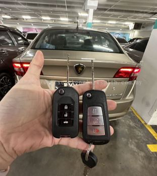 Proton Preve car key with remote control 