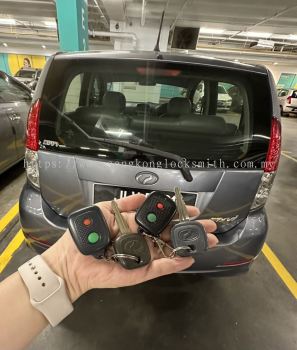 Perodua Myvi car key with remote control