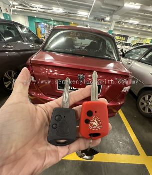 Proton Saga car key with remote control