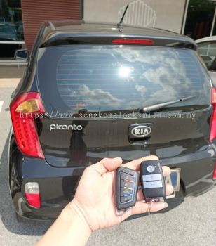 duplicate Kia Picanto car key keyless remote control 