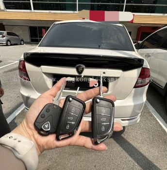 duplicate Proton Saga car key remote control 