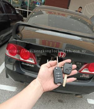 duplicate Honda civic car key remote control 