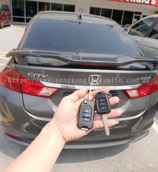 duplicate Honda city car key remote control 