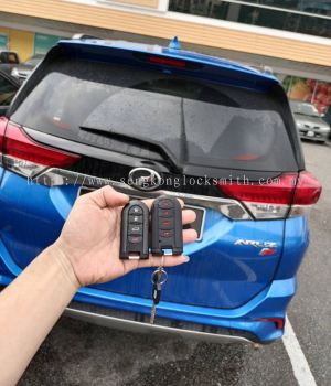 Perodua Aruz car key keyless remote control 