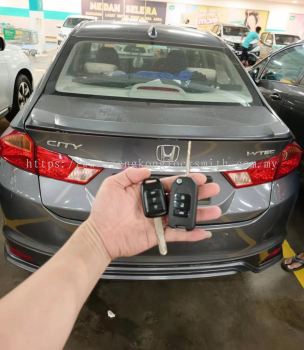 Honda car key with remote control duplicate 