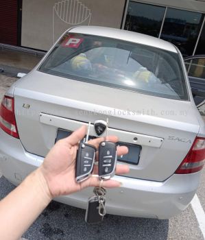 Proton Saga car key with remote control 