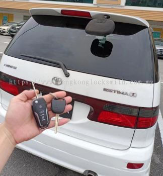 Toyota Estima car key with remote 