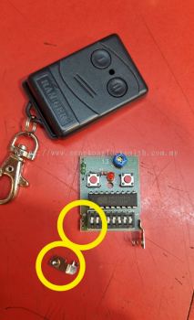 repair auto gate remote control 