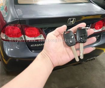 Honda civic car flip key remote control 