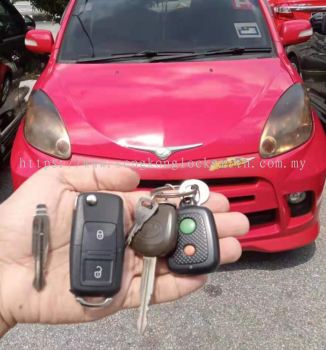 Perodua Myvi car key remote control 