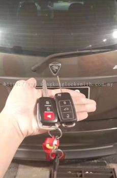 Proton Exora car flip key remote control