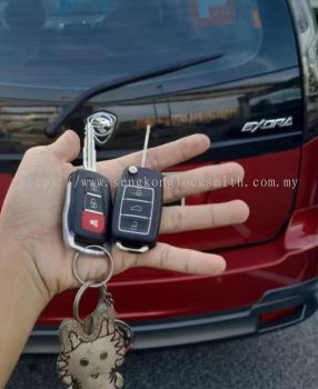 Proton Exora car flip key remote control