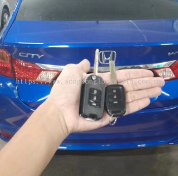 Honda city car flip key remote control