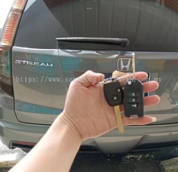 honda stream car flip key remote control