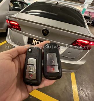 Proton Preve car flip key remote control