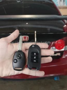 honda civic car flip key remote control