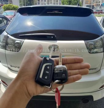 Toyota Harrier car flip key remote control