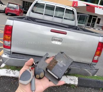 Toyota Hilux cobra alarm 4160 remote control 