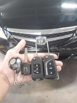 duplicate Honda car key control 