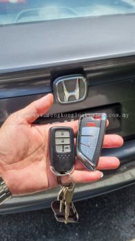 duplicate Honda car key control 