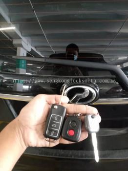 duplicate Perodua car key control 