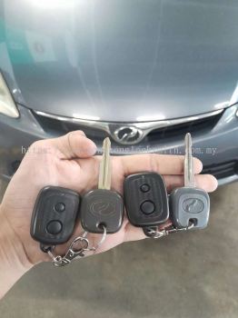 duplicate Perodua car key control 