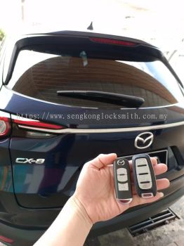 duplicate Mazda car key control 