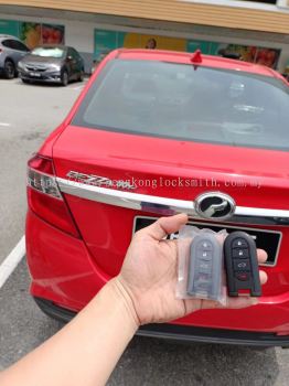 duplicate Perodua Bezza keyless remote control 