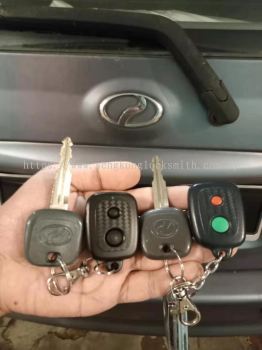 Duplicate Perodua Myvi, Alza, Viva, Axia car key controller 