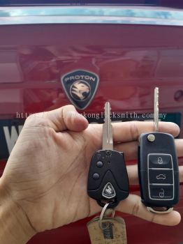 duplicate Proton Saga FLX, Exora, Persona, Inspira, BLM, Iriz, satria neo car key controller 