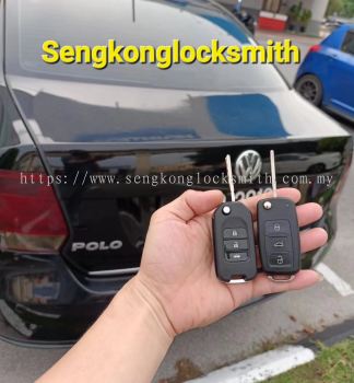 duplicate Volkswagen Polo car key controller 